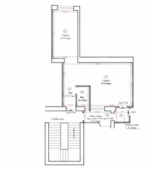 Cladire istorica, 2 camere, functionalitate si confort, Piat - 2