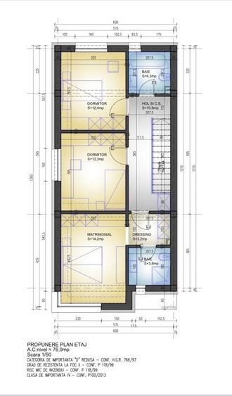 Casa/Vila de vanzare, P+1, 5 camere, curte - 11