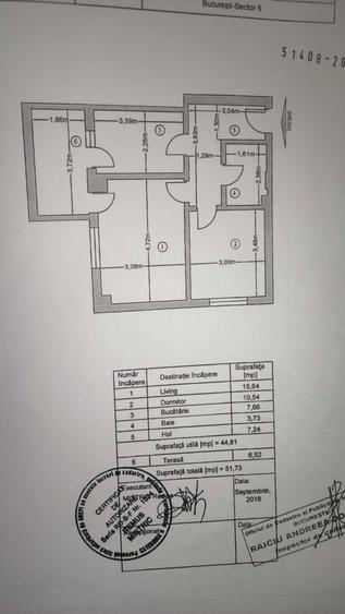 Vand apartament 2 camere, decomandat - 1