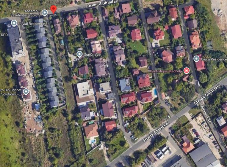 Teren intravilan,1000 mp,D78 ml,Prelungirea Ghencea, Cubic Residence 5 - 5