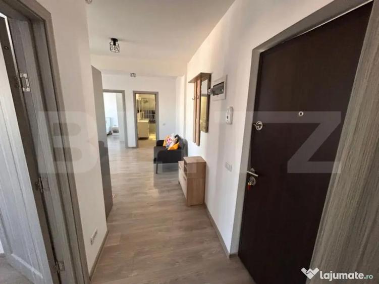Apartament cu 3 camere, 55 mp, 2 bai, cu balcon si parcare, - 5