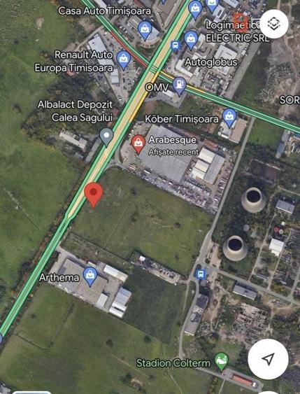 Teren intravilan de 10.000 mp de vanzare, zona Calea Sagului - 1