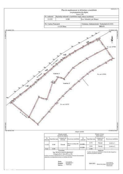 Teren de vanzare Bran Brasov oportunitate investitie - 1