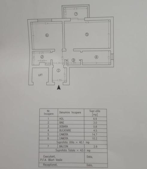 Apartament 2 camere, decomandat, zona Pacurari - 6
