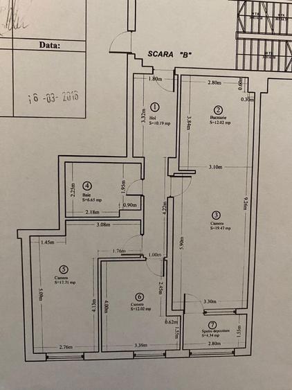 Vand apartament 3 camere Isaran - 1