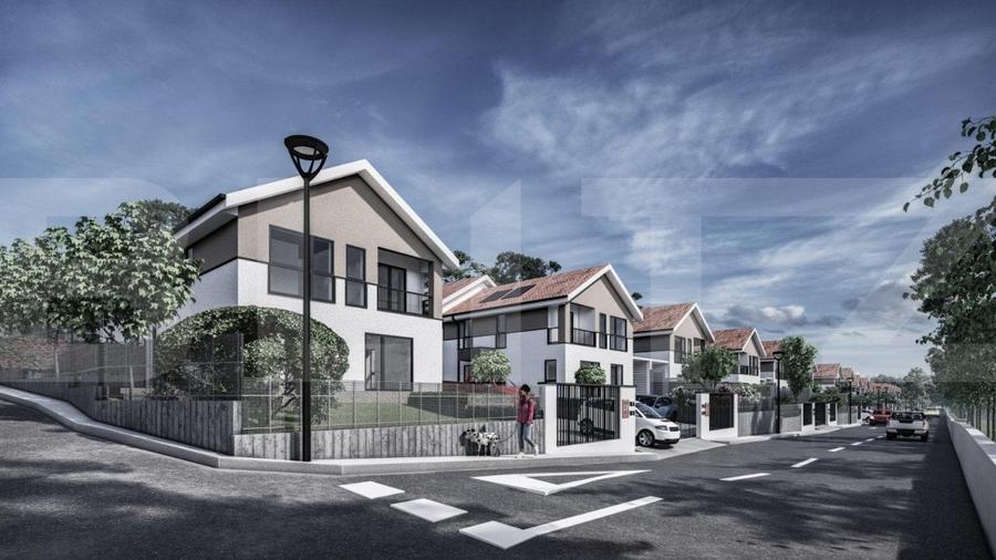 Ansamblu rezidential  cu case tip Duplex de 118mp pe Valea Chintaului - 6