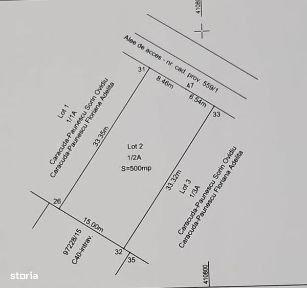 500 mp teren Aleea Aviatorilor 8, Ghercesti! proprietar. Fara agentii! - 2