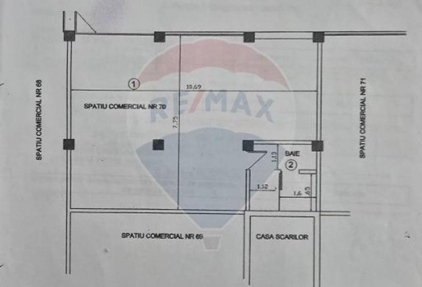 Spațiu comercial de 80mp de închiriat în zona Vasile Alecsandri - 7