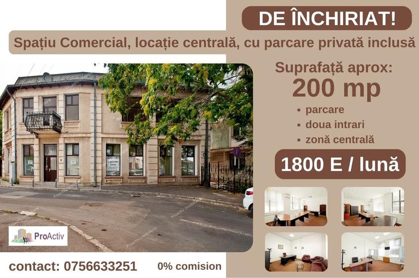 Spațiu Comercial, localizare excelentă, cu parcare privată inclusă - 1