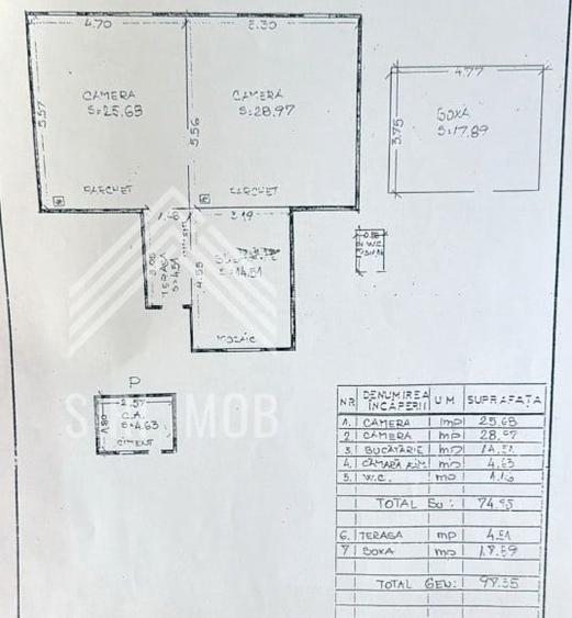Apartament in centrul orasului,zona SORA,cladire monument–un fragment de istorie - 12