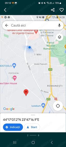 Teren de 6038 mp, în Popoveni