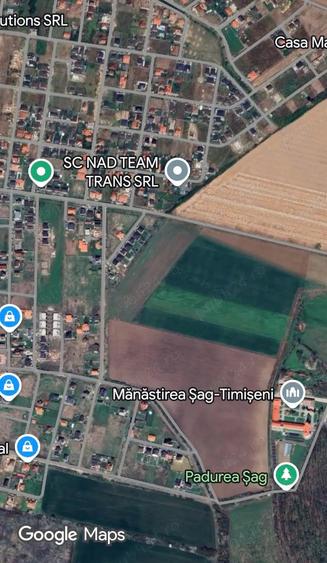 Teren de 638 mp, în Șag