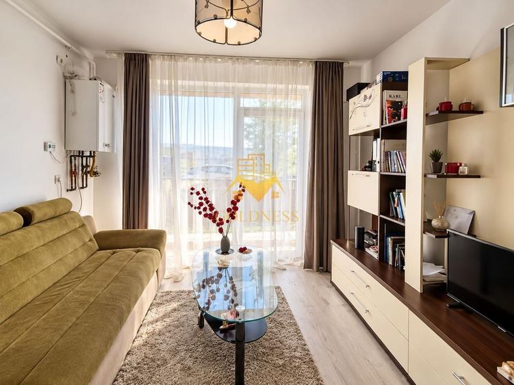 Apartament cu 2 camere semidecomandat, mobilat în Iris