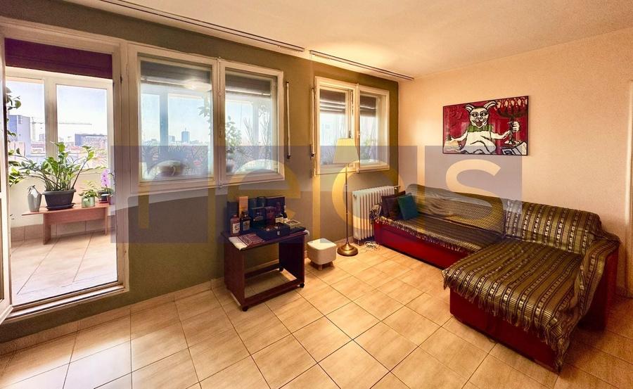 Apartament cu 2 camere semidecomandat, mobilat în Dorobanți