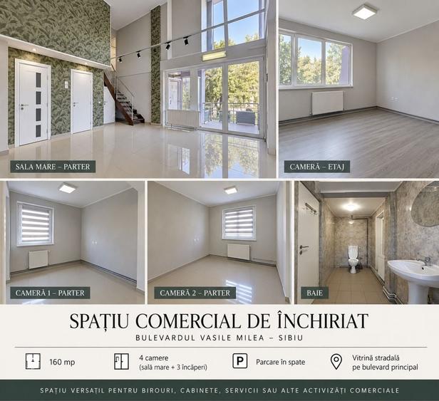 Spațiu comercial, de 160 mp, în Central