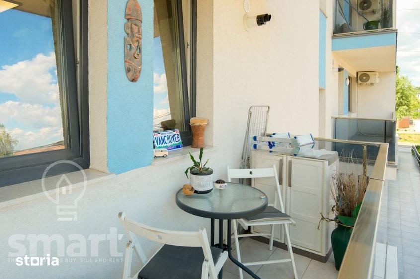 Apartament cu 2 camere, mobilat în Borhanci