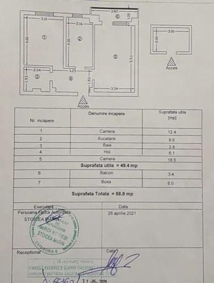 Apartament 2 camere decomandat-zona Dacia - 10