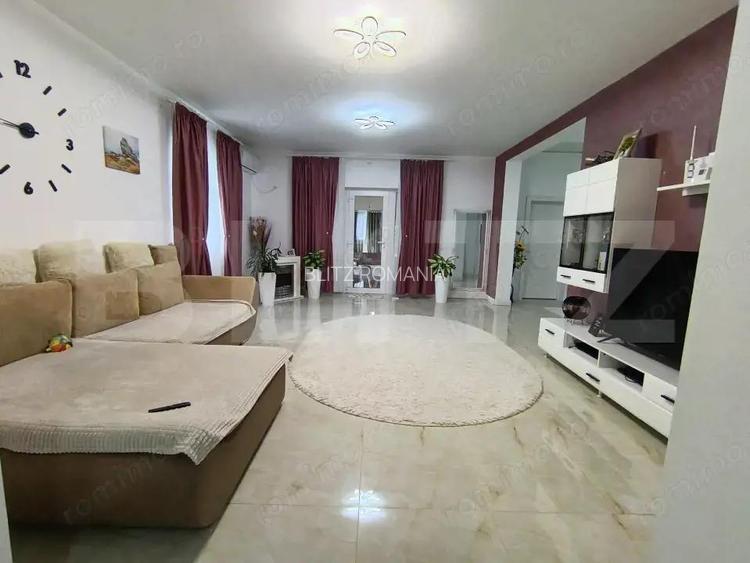 Casa ultra finisata ?i mobilata cu 3 camere 1 living ?i o terasa generoasa Casa ultra finisata ?i mobilata cu 3 camere 1 living ?i o terasa generoasa