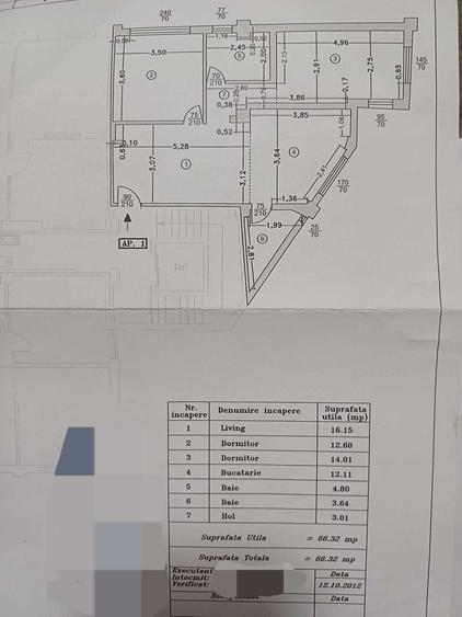 Proprietar vand Apartament 3 camere, 2 bai, 2 minute metrou D. Leonida - 8