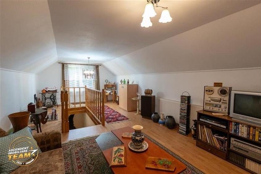 FILM&3D! Doua case cu:piscina,foisor,arbori decorativi,1.700mp teren,Lutoasa,Cov - 24