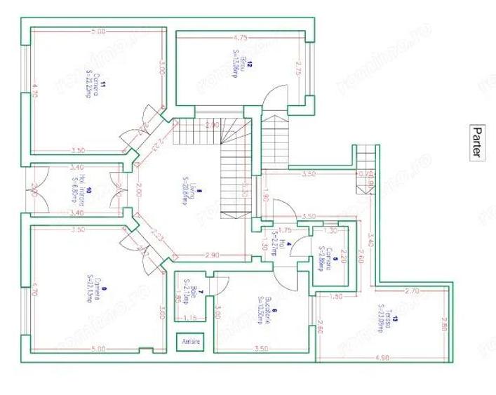Vila in zona centrala, Spa?iu generos Parter + Etaj - 2