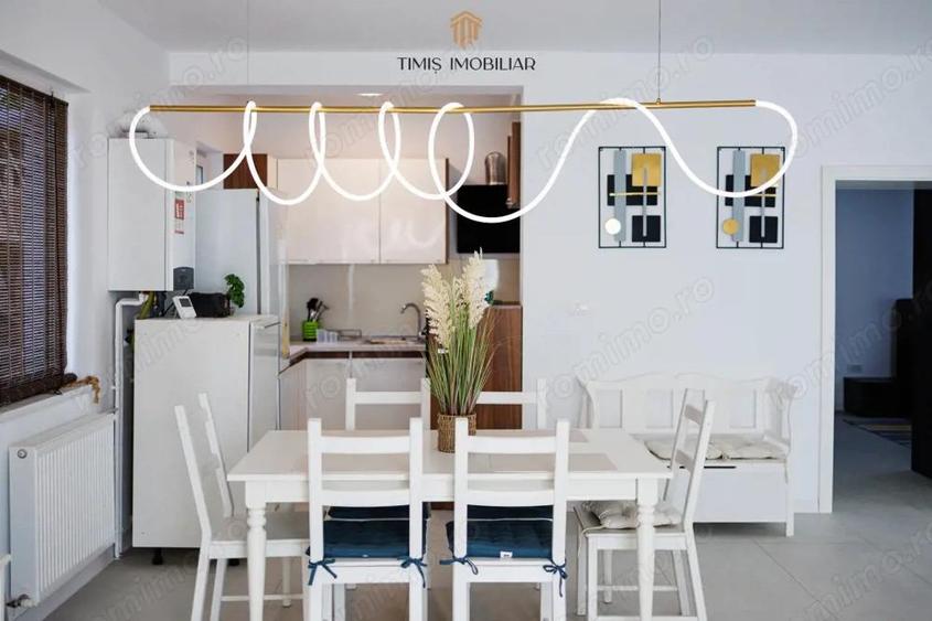 Duplex modern, parter, in Remetea Mare mobilat complet, 3 camere - 2