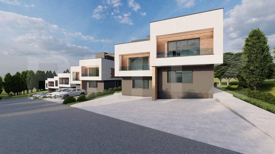 Case cuplate, cu pompa de caldura, panouri fotovoltaice, terasa, zona Vivo - 2