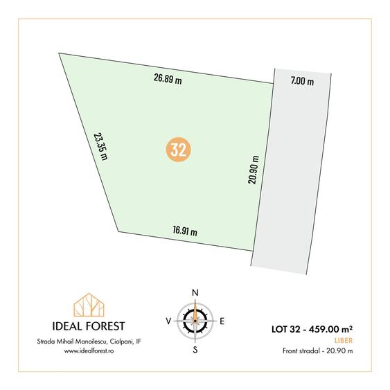 Teren cu deschidere la padurea Snagov-preturi PROMOTIONALE - 5