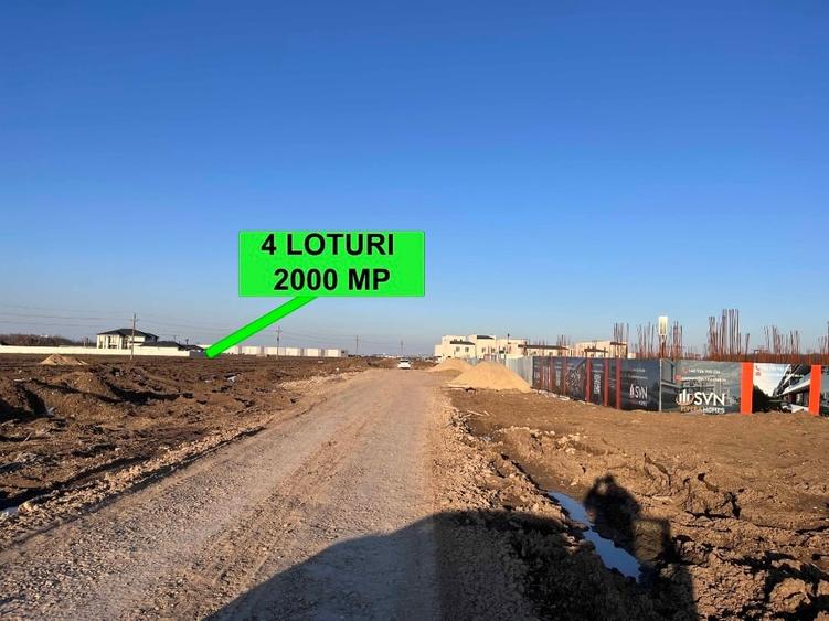 Teren Intravilan, Voluntari, Elisabeta Rizea, 2.000 mp, 4 loturi - 2