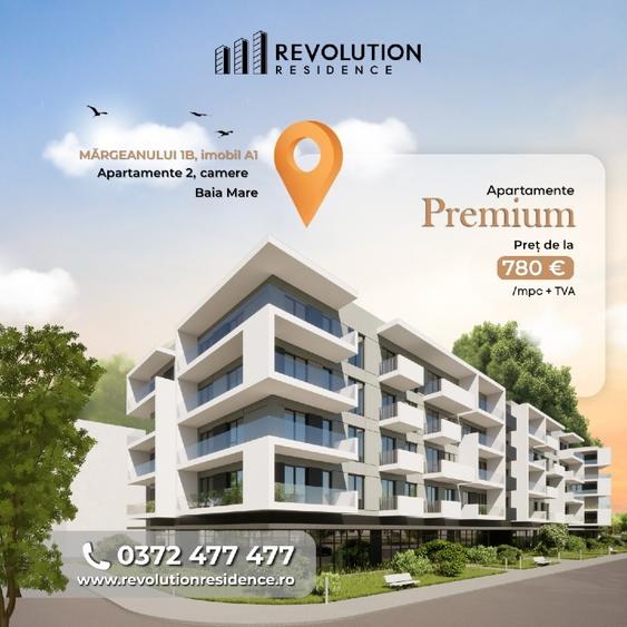 COMISION 0% - Apartamente 2 camere - Margeanului 1B-A1, Baia Mare - 1