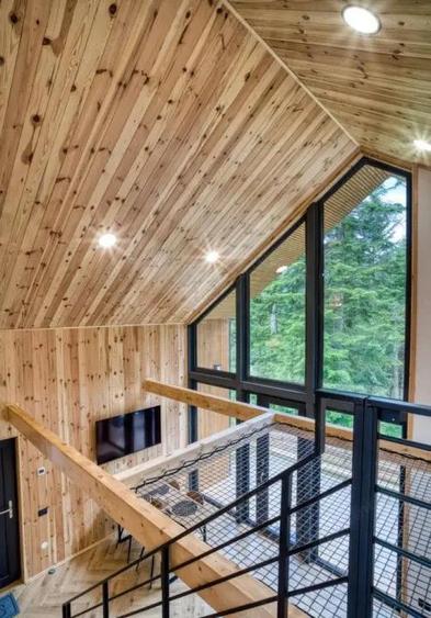 Cabane scandinave premium, vedere catre padure investi?ie turistica in Sinaia - 5