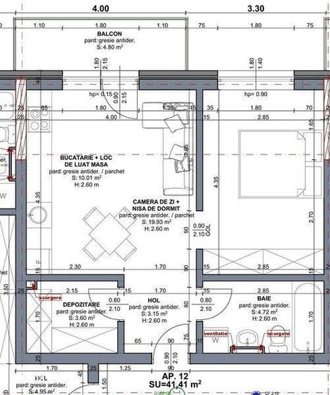 Apartament 2 camere, parcare subterana, Beta Residence - 5