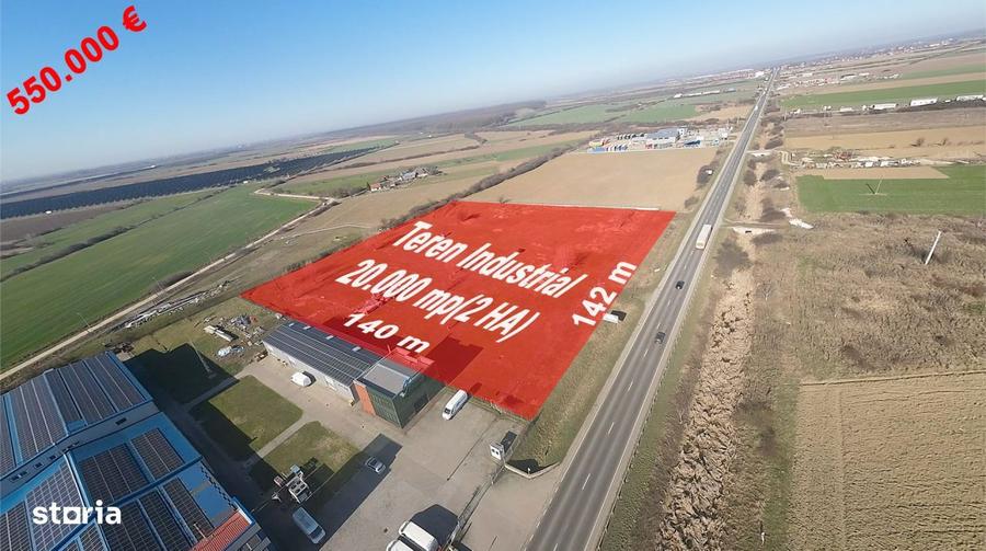 Teren de 20000 mp, în Aurel Vlaicu