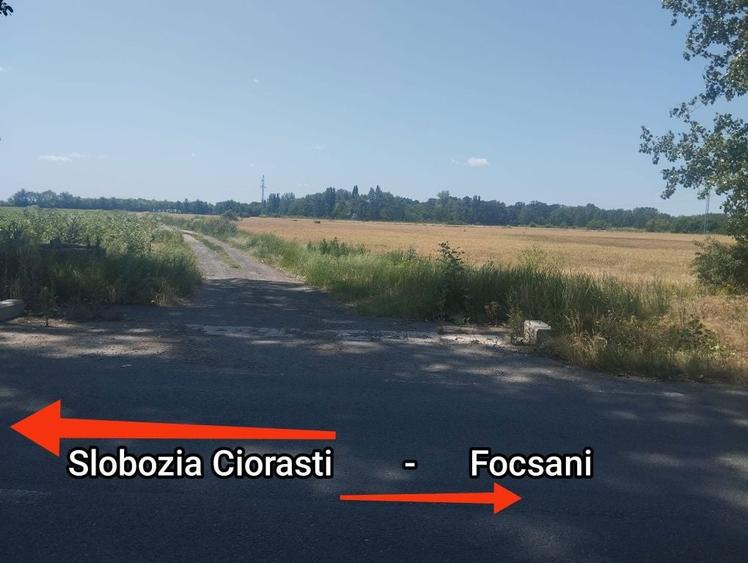 Teren 6500 m - Extravilan - Zona Premium Porc - 7 km de Focsani - 6