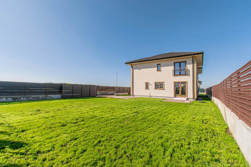 Proiect Aleea cu Tei, 5 vile la cheie, curte amenajata - 20