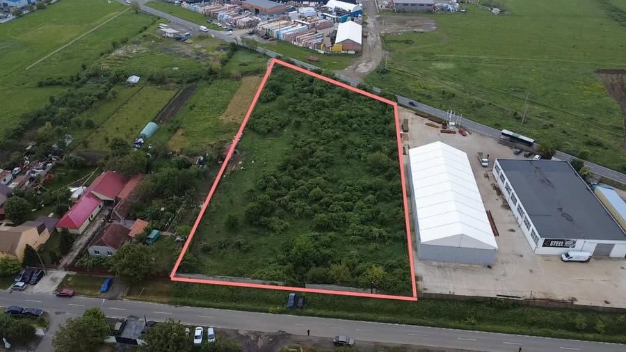 Freidorf - Teren intravilan cu PUZ - 8947 mp - 2 fronturi stradale - 1