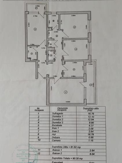 Comision 0% - Ciresica -  Apartament 4 Camere  -  Suprafata generoasa! - 20