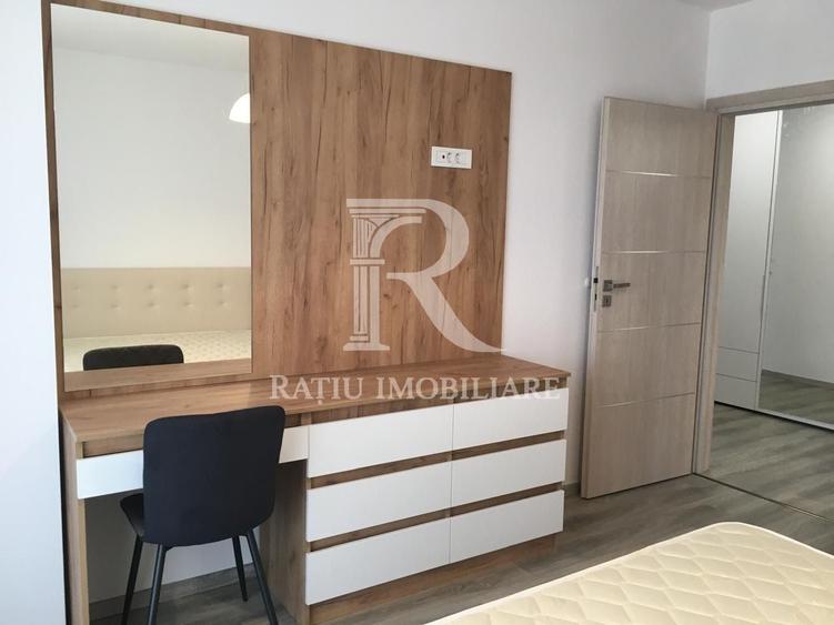 Apartament cu 2 camere semidecomandat, mobilat în Nufărul