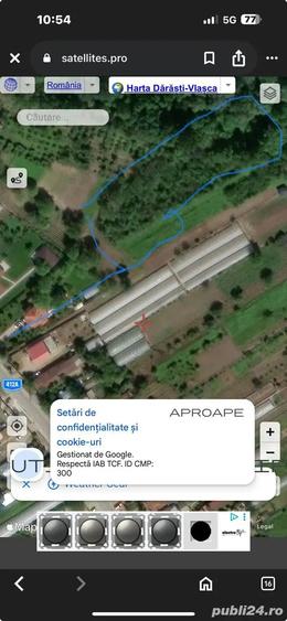 Teren de 3200 mp, în Giurgiului