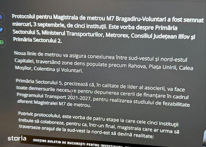 Vand teren in Cornetu 500 m2 - 5