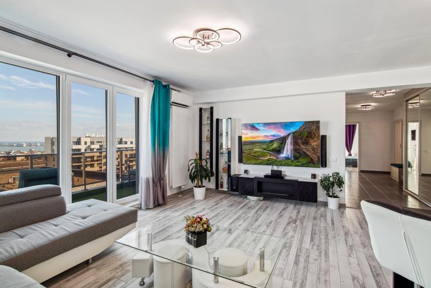 Penthouse 4 camere, mobilat si utilat premium in Complex Maurer, Tomis Plus - 4