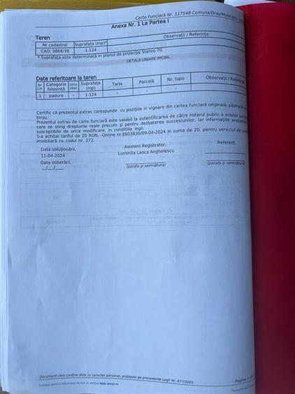 Vanzare teren Voluntari | padure | 1124mp | drum de acces | posibilitate constru - 5