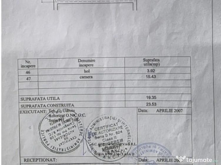Garsoniera de vanzare, 19 mp, Strada Mihai Bravu - 8