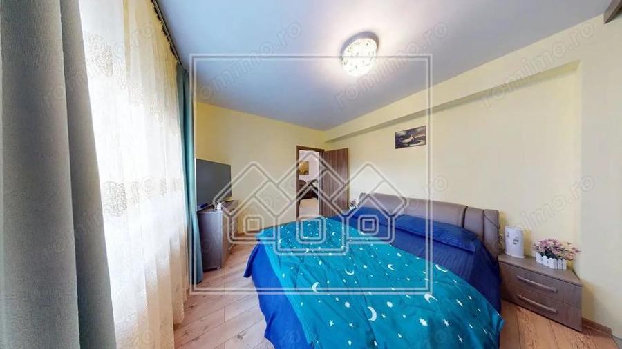 Ap.cu 3 camere, 2 bai si balcon, etaj intermediar, mobilat si utilat - 11