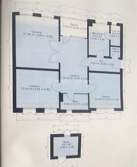Apartament 4 camere zona Bastion etaj 1 Apartament 4 camere zona Bastion etaj 1