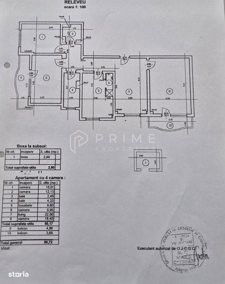 Apartament 4 camere | 110 mp total | Zona 7 Noiembrie, Pia?a Mara?ti - 8