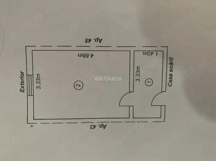 Vand garsoniera Vand garsoniera