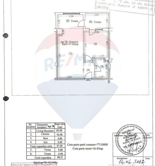 Apartament cu 2 camere de închiriat în zona Salaj - 10