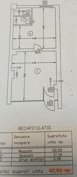Spatiu comercial Mihai Bravu 42 mp - 1