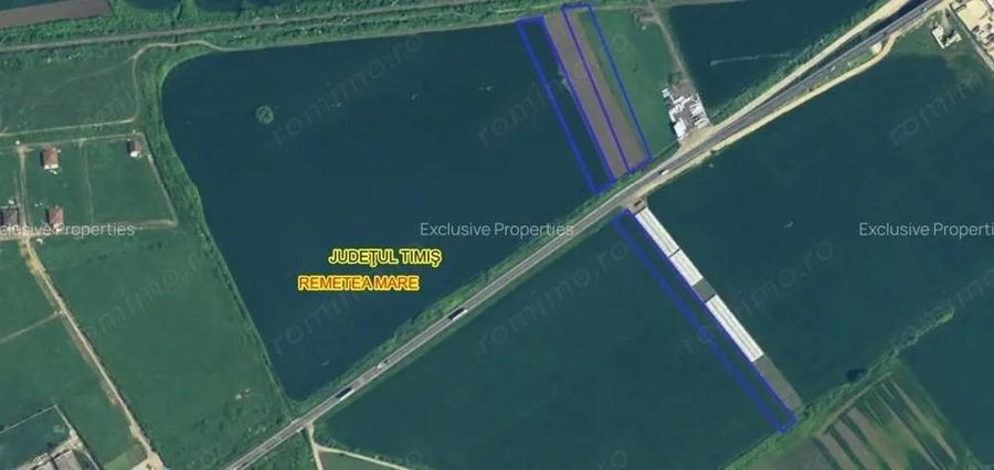 Terenuri de vanzare ie?irea din Remetea Mare spre Autostrada - 1
